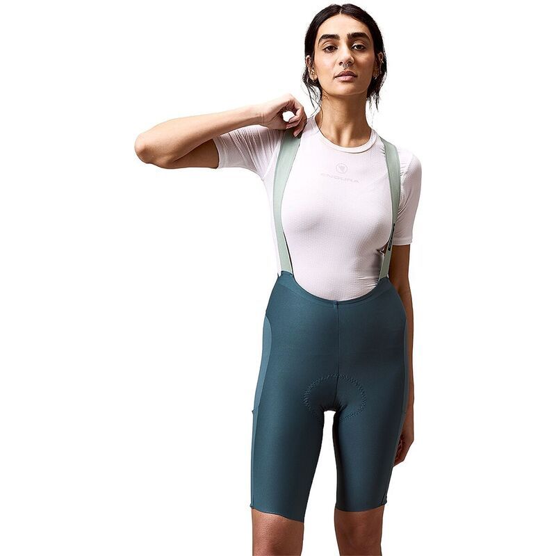 エンデュラ レディース ボトムス ハーフパンツ・ショーツ Enduralltrack Ride Bib Short Womens Teal ティール