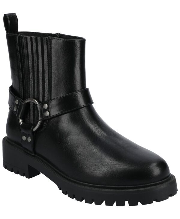 ジュルネ コレクション レディース シューズ ブーツ・レインブーツ Journee Collection Womens Kalistah Round Toe Casual Comfort Moto B