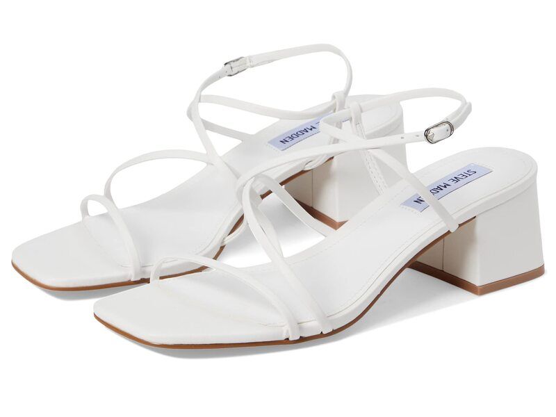 スティーブ マデン レディース シューズ ヒール Steve Madden Remmi White ホワイト