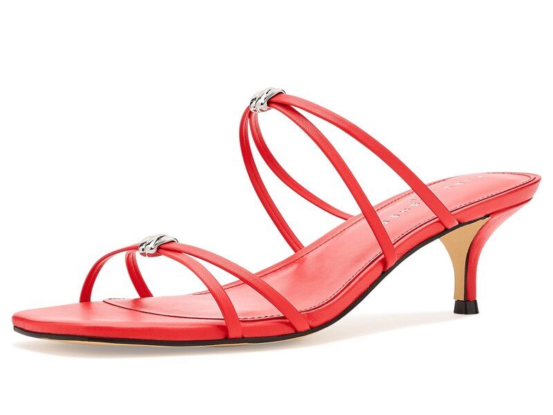 マーク・フィッシャー レディース シューズ ヒール Marc Fisher LTD Baizel Red Leather レッド