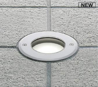 新着商品 コイズミ エクステリア LEDバリードライト 地中埋込 防雨型 60W相当 埋込穴φ120 シルバーメタリック 昼白色:AU54196