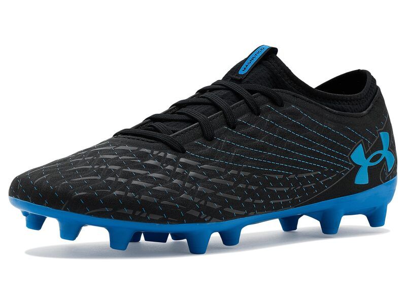 アンダーアーマー メンズ シューズ スニーカー Under Armour Magnetico Select 5 Soccer Cleats BlackCastlerockBlue Atlantis ブ