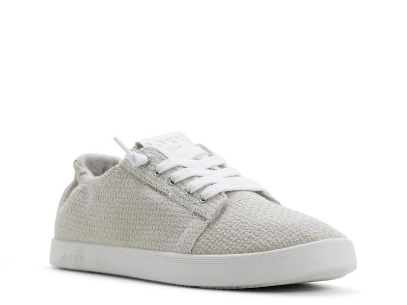 ロキシー レディース シューズ スリッポン・ローファー スニーカー RoxyMauka SlipOn Sneaker Grey グレー