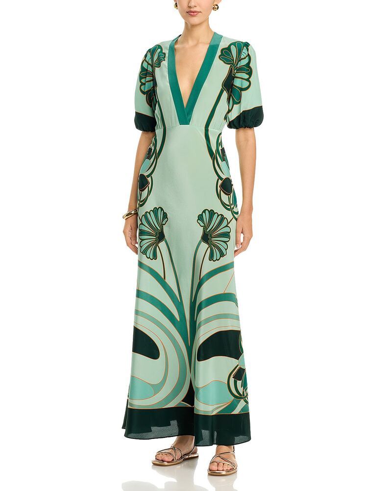 ラ・ダブル・ジェイ レディース トップス ワンピース シルク La DoubleJ Marlene Silk Dress Blooming Tuliplace