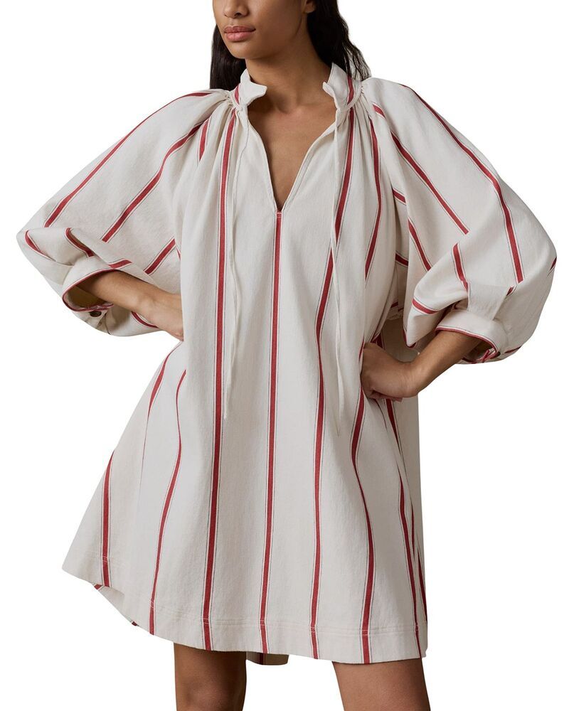 ファレティ レディース トップス ワンピース Faherty Tide Weave Zoe Dress Northbay Stripe ストライプ