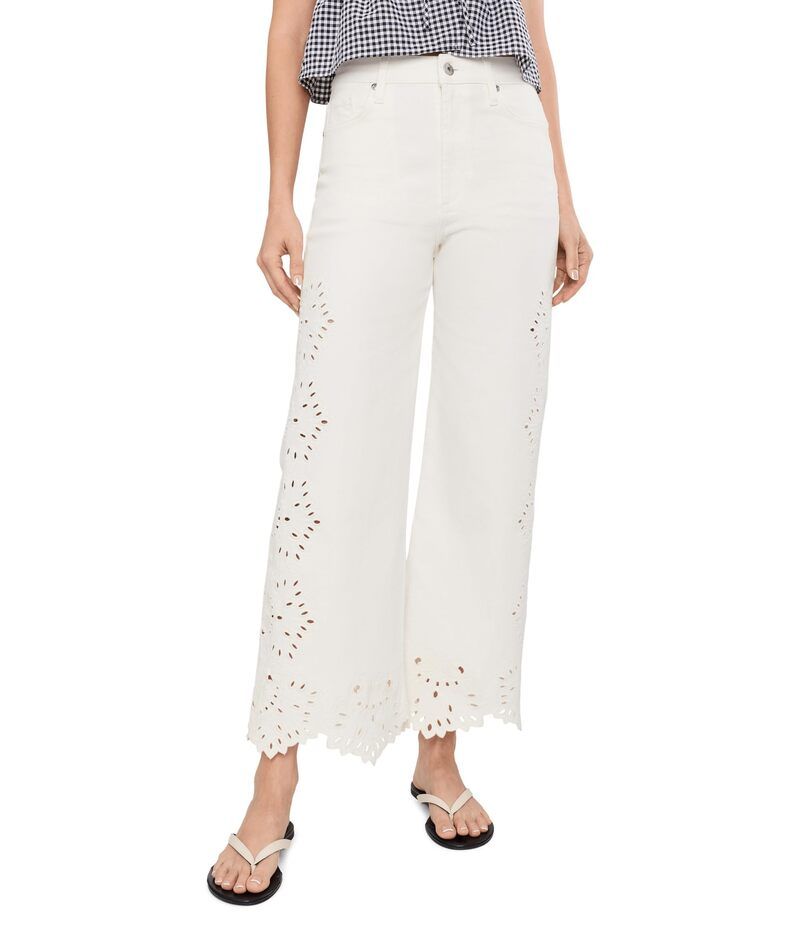 ジョーズジーンズ レディース ボトムス デニムパンツ フラワー柄 アンクル レース フラワー Joes Jeans The Miankle w Placed Broderie in Ecru Flor