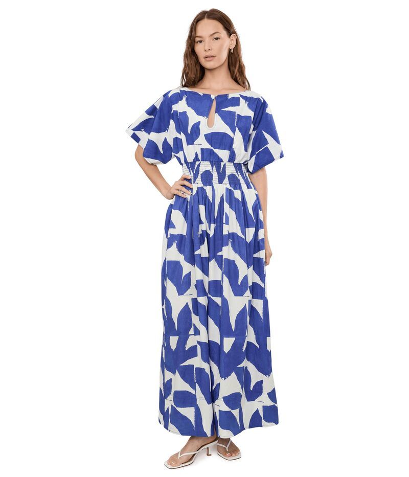 ファレティ レディース トップス ワンピース Faherty Coastal Poplin Elia Dressummer Leaf