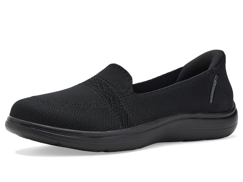 スケッチャーズ レディース シューズ スリッポン・ローファー Skechers Hands Free SlipIns OnTheGo Flex Radiant Sloane BlackBlack ブラ