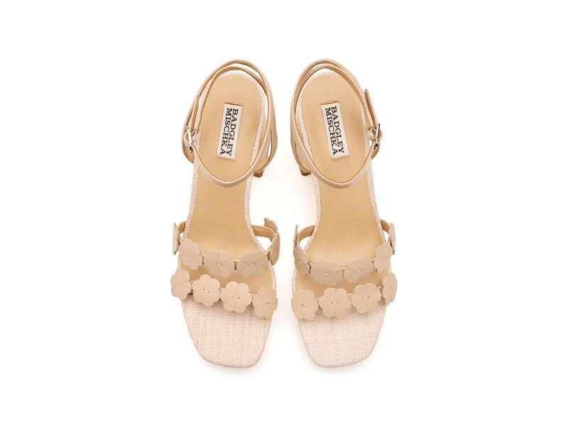 バッジェリーミシュカ レディース シューズ ブーツ・レインブーツ Badgley Mischka Waverly Nude Leather