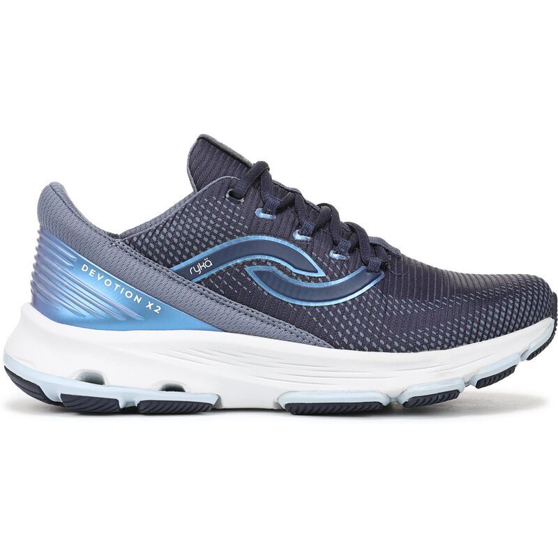 ライカ レディース シューズ スニーカー Ryka Devotion X 2 Womens Walking Sneakers Blue ブルー