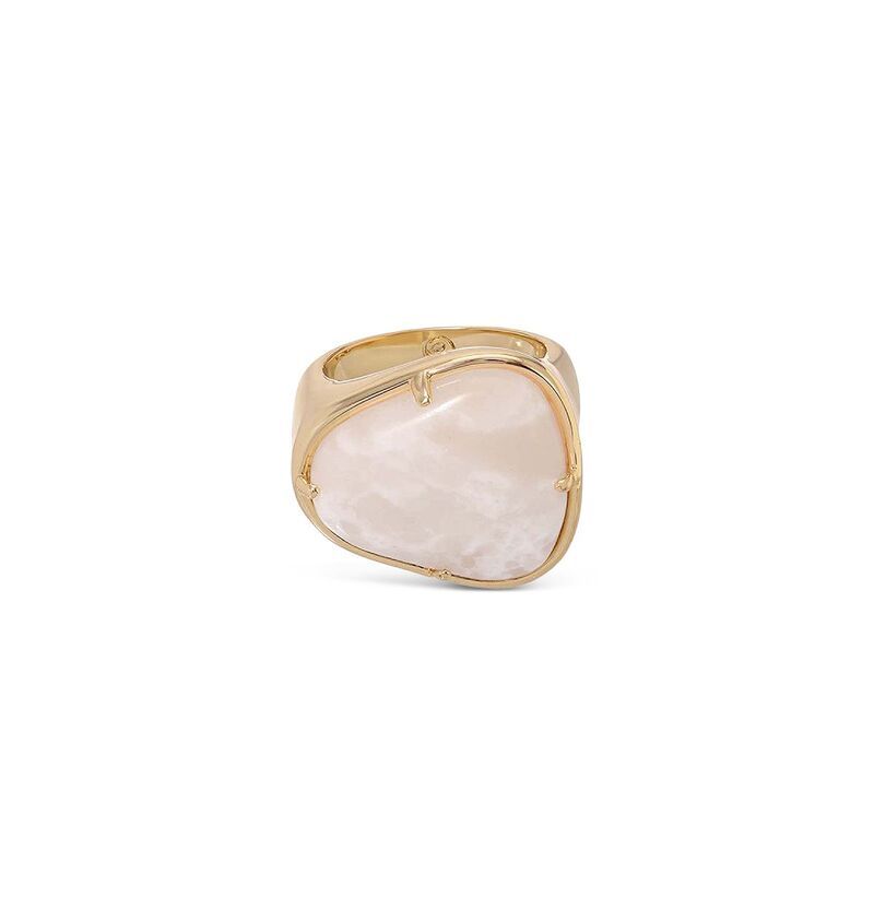 エティカ メンズ アクセサリー リング Ettika Solstice Stone Statement Ring Bone ストーン