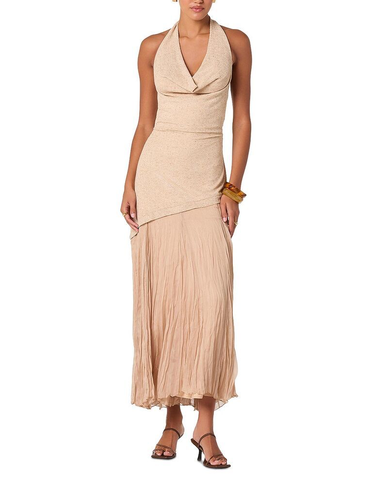 アストール レディース トップス ワンピース ASTR the Label Inez Drop Waist Dress Natural