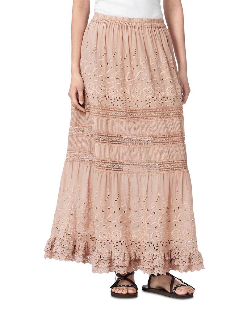 オールセインツ レディース ボトムスカート ALLSAINTS Camille Skirt Plaster Pink ピンク