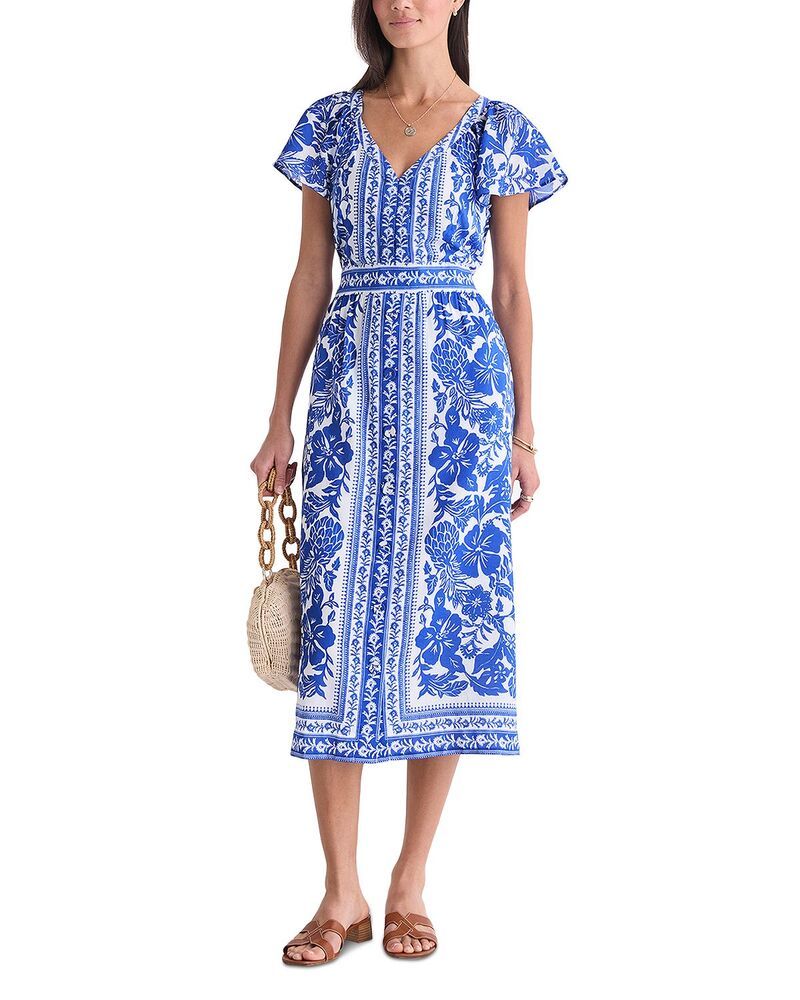 ヴァインヤードヴァインズ レディース トップス ワンピース ミディ Vineyard Vines Britt Midi Dresscarf