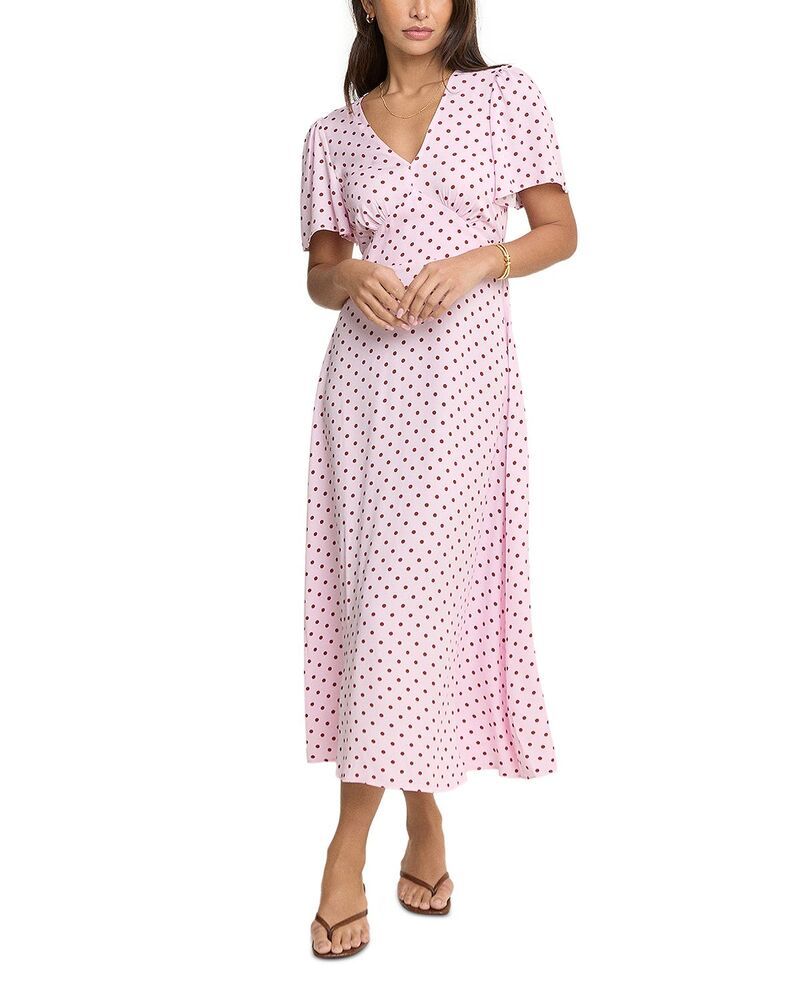 ノーバディーズ チャイルド レディース トップス ワンピース ミディ Nobodys Child Atlas Midi Dress Pink ピンク