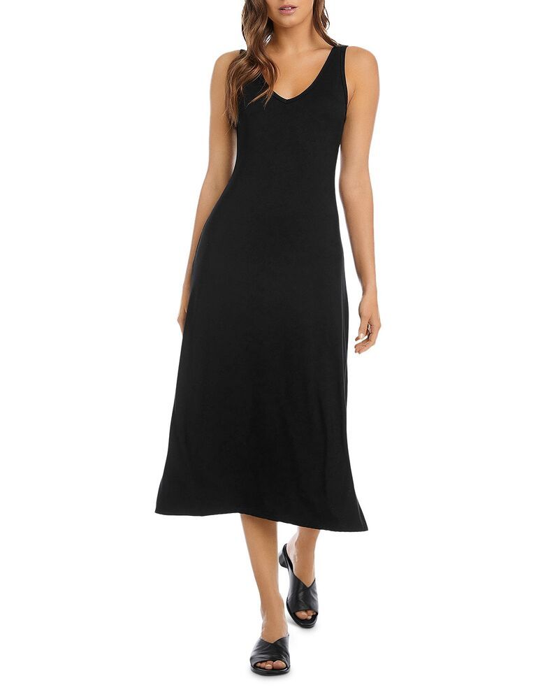 カレンケーン レディース トップス ワンピース ミディ ジャージー Karen Kane Brigitte Jersey Midi Dress Black ブラック