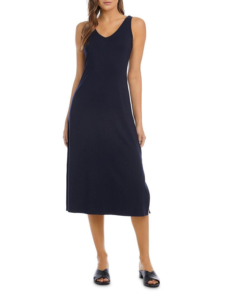 カレンケーン レディース トップス ワンピース ミディ ジャージー Karen Kane Brigitte Jersey Midi Dress Navy ネイビー