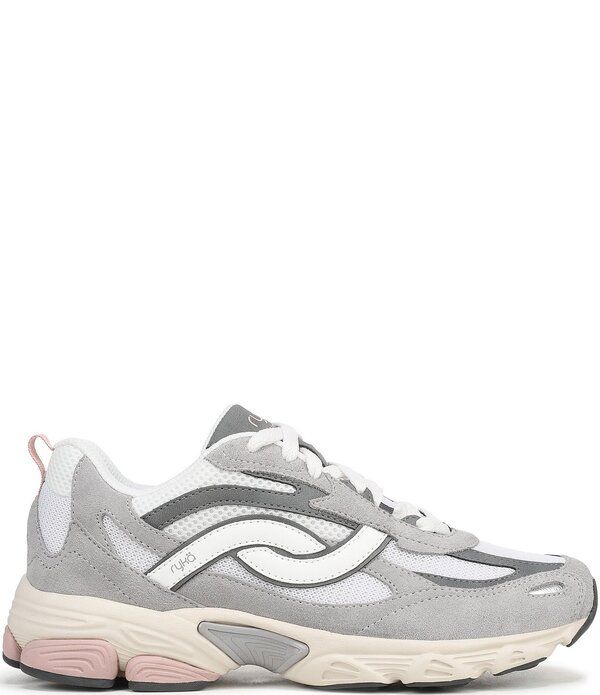 ライカ レディース シューズ スニーカー メッシュ レース Ryka Womens Ultimate X Mesh Lightweight Lace Up Sneakers Paloma Grey グ