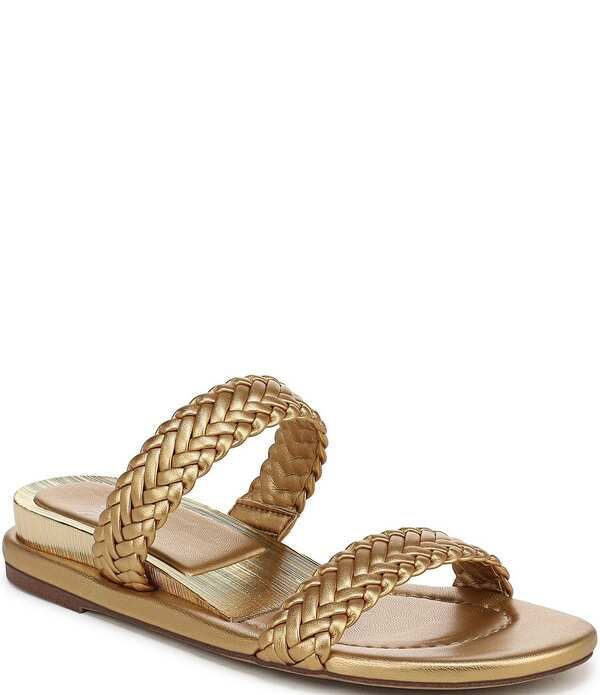 フランコサルト レディース シューズ サンダル Sarto by Franco Sarto Maggie2 Bandedemi Wedge Slides Gold ゴールド