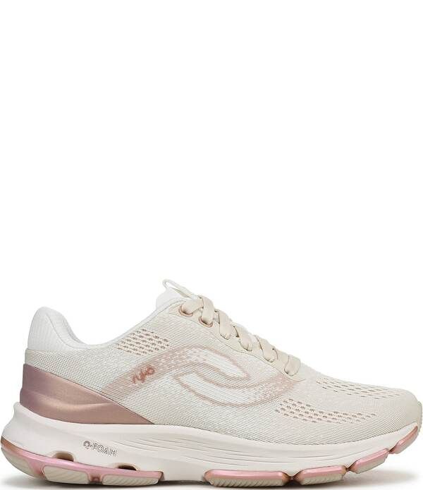 ライカ レディース シューズ スニーカー メッシュ Ryka Womens Devotion Stride LX Mesh Walking Sneakers Whitecap Beige ベージュ