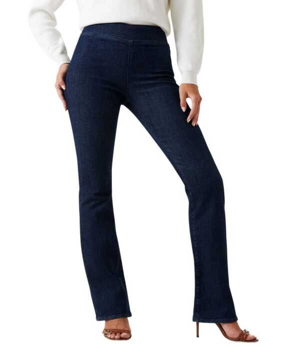 ゲス レディース ボトムス カジュアルパンツ ブーツカット ブーツ ジーンズ Guess Baby Bootcut Jeans Dark Blue ブルー