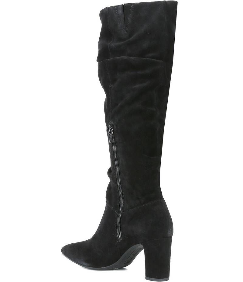 カッパーキー レディース シューズ ブーツ・レインブーツ トール スエード Copper Key Graceful Suede Tall Boots Black ブラック