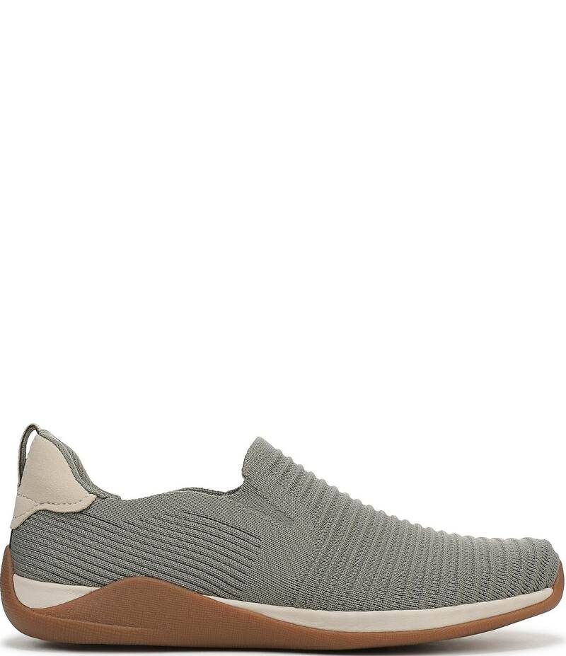 ライカ レディース シューズ スニーカー ニット Ryka Womens Era Knit Slip On Washable Sneakers Vetiver Green グリーン
