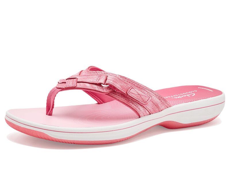 クラークス レディース シューズ サンダル Clarks Breeze Sea Pink Ombre Synthetic ピンク