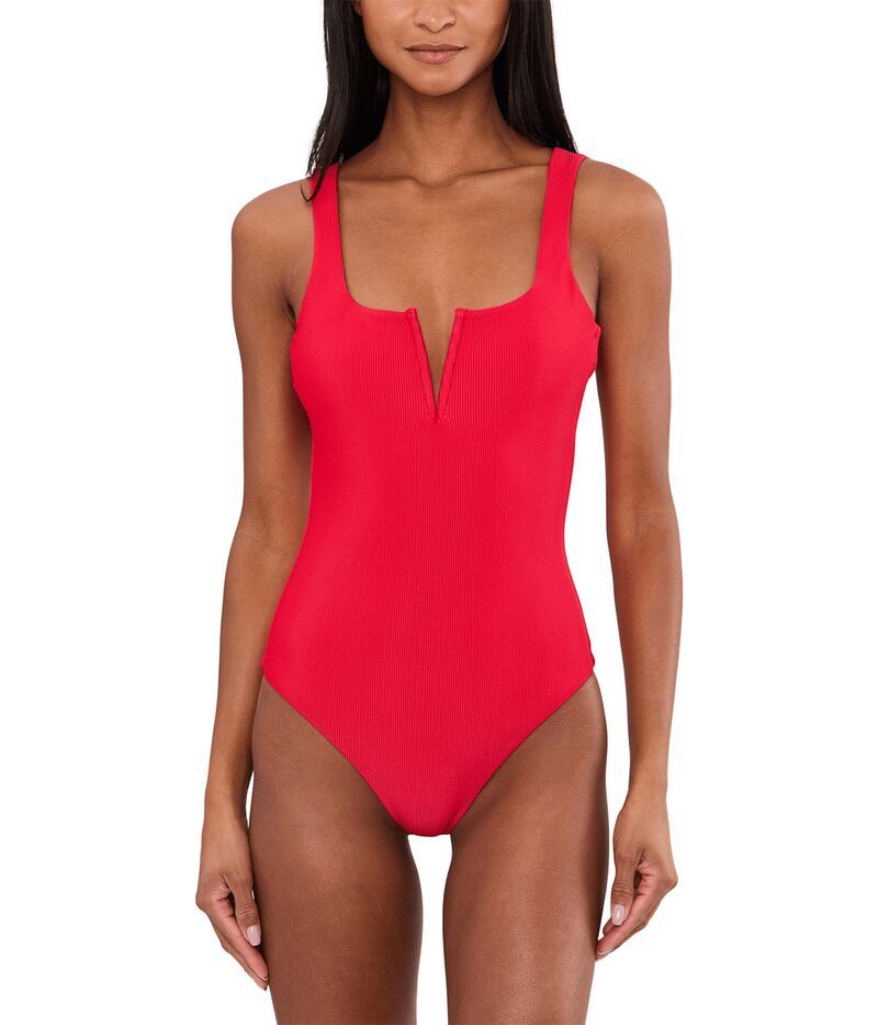 ビーチライオット レディース 水着 上下セット Beach Riotropez One Piece Red レッド
