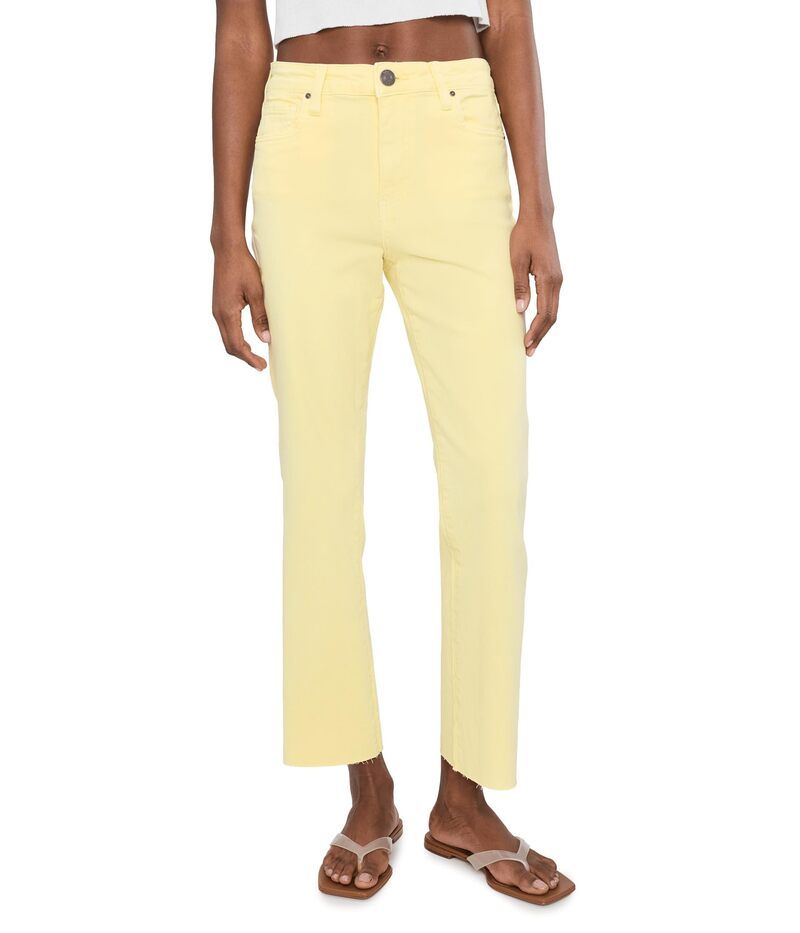 カットフロムザクロス レディース ボトムス カジュアルパンツ アンクル KUT from the Kloth Kelsey HighRise Ankle Flare with Raw Hem Past