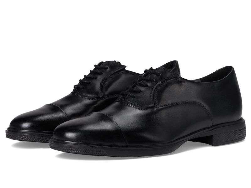 ロックポート メンズ シューズ オックスフォード Rockport Keefe Black Leather ブラック