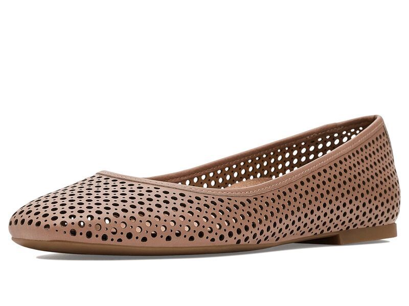 バイオニック レディース シューズ サンダル VIONIC Orinda Perf Mocha Mousse Leather モカ