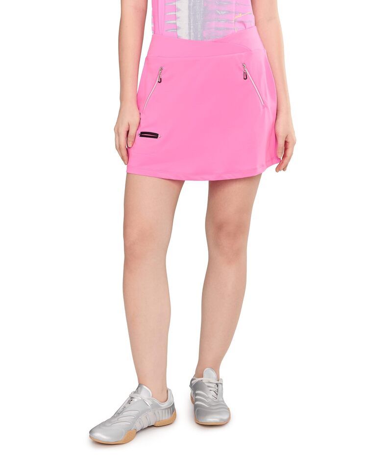 ジャイミーサドック レディース ボトムスカート ショートパンツ Jamie Sadock 16 Skort with Built In Shorts Tummy Tuck Pink ピンク