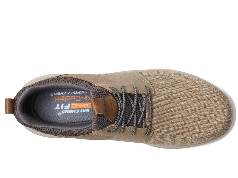 スケッチャーズ メンズ シューズ スニーカー SKECHERS Classic Fit Delson Camben Taupe トープ スケッチャーズ メンズ シューズ スニーカー SKECHERS Classic Fit Delson Camben Taupe トープ
