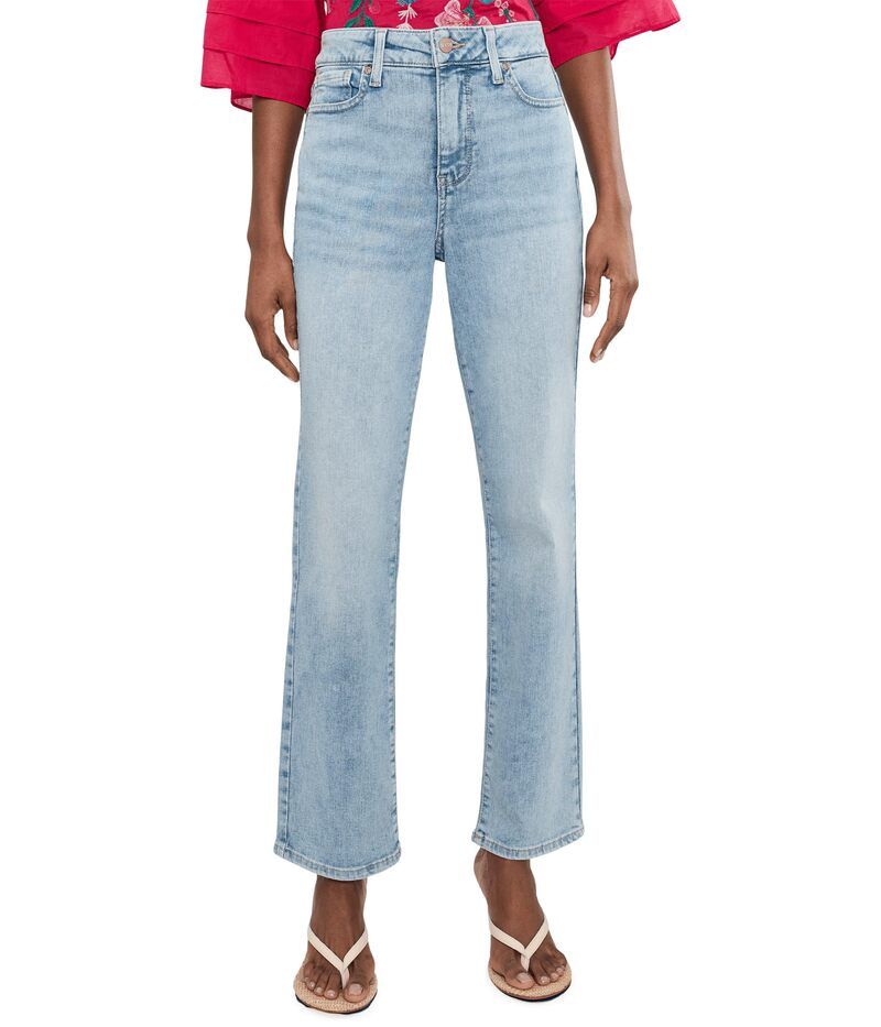 エヌワイディージェイ レディース ボトムス デニムパンツ プチ ジーンズ NYDJ Petite Marilyn Straight ReNew Denim Jeans Keys View デニム