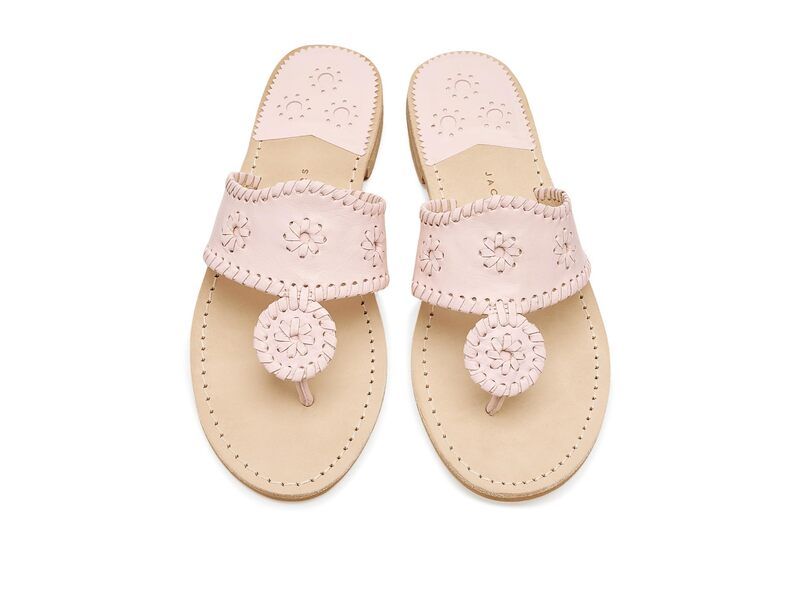 ジャックロジャース レディース シューズ サンダル Jack Rogers Jacks Flat Sandal Pink Marshmallow ピンク｜サンダル