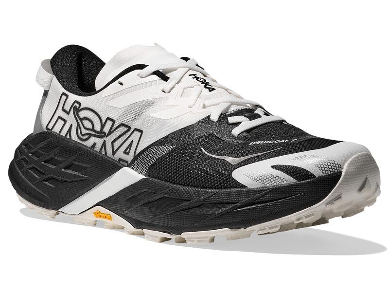 ホカオネオネ レディース シューズ スニーカー Hoka Speedgoat 7 BlackWhite ホワイト