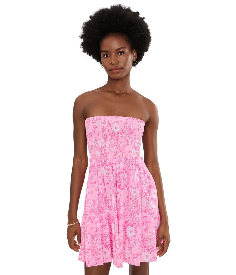 リリーピュリッツァー レディース トップス ワンピース Lilly Pulitzer Anali CoverUp Conch Shell Pin