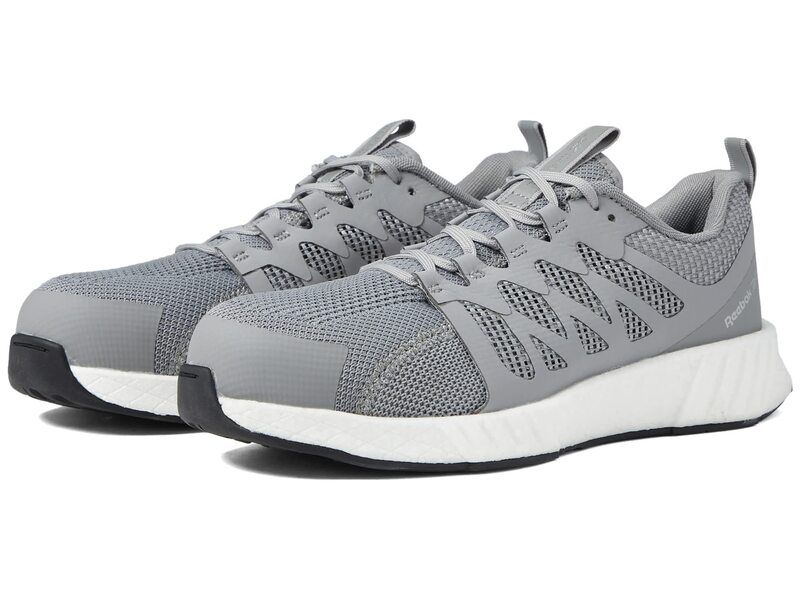 リーボック レディース シューズ スニーカー Reebok Work Fusion Flexweave Work EH Comp Toe Light Grey グレー