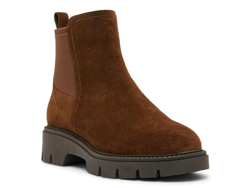 ブロンド レディース シューズ ブーツ・レインブーツ チェルシーブーツ チェルシー BlondoKyra Waterproof Chelsea Boot Chocolate Suede チョコレート