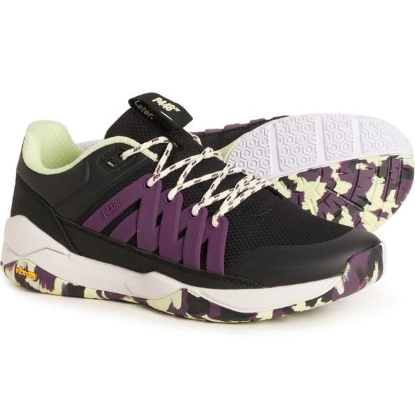 ピーフォーフォーエイト レディース シューズ スニーカー P448 Court Sneakers For Women BlkPurple パープル