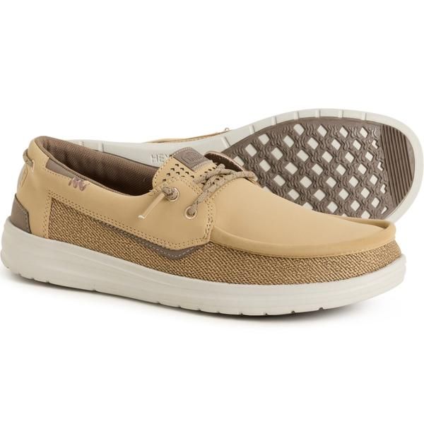 ヘイデュード メンズ シューズ スニーカー Hey Dude Welsh Grip Classic Shoes SlipOns For Men IncenseMorel Brown ブラウン