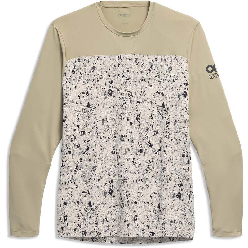 アウトドアリサーチ メンズ トップス シャツ ジャージー 長袖 ヒール Outdooresearch FreewheelongSleeve Jersey Pro KhakiOyster Creeksi