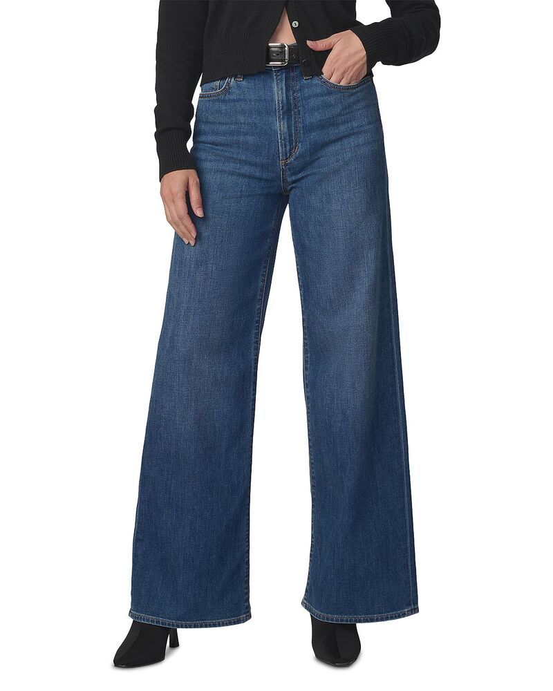 ジョーズジーンズ レディース ボトムス デニムパンツ ワイドレッグ プチ Joes Jeans The Mia Petites Wide Leg Jeans in Fortunate