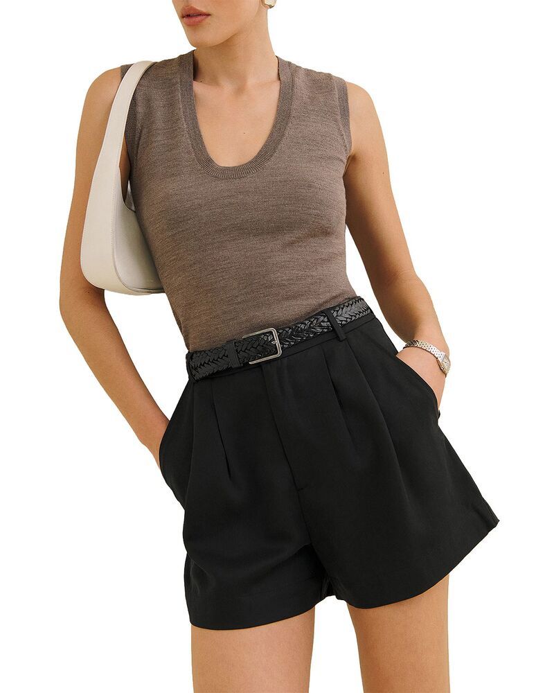 リフォーメーション レディース ボトムス ハーフパンツ・ショーツ ショートパンツ Reformation Mason Shorts Black ブラック