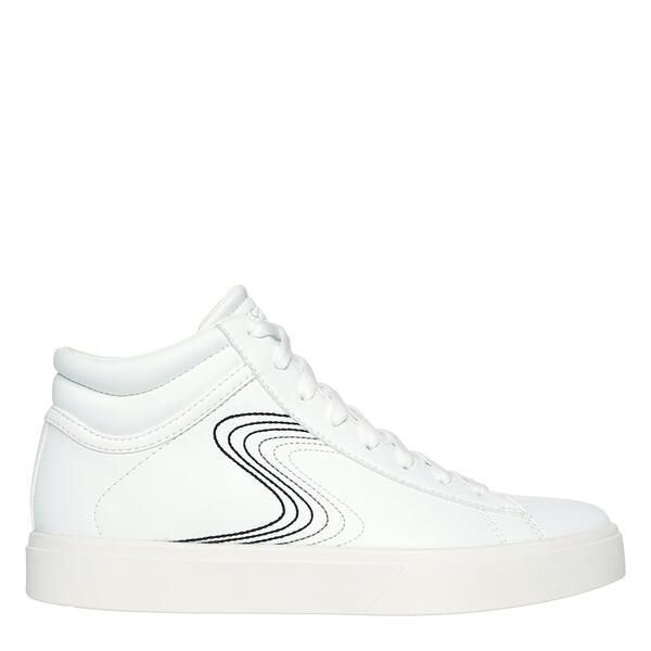 スケッチャーズ レディース シューズ スニーカー Skechers Womens Edenlx Classic LowTop Trainers WhiteBlack ホワイト