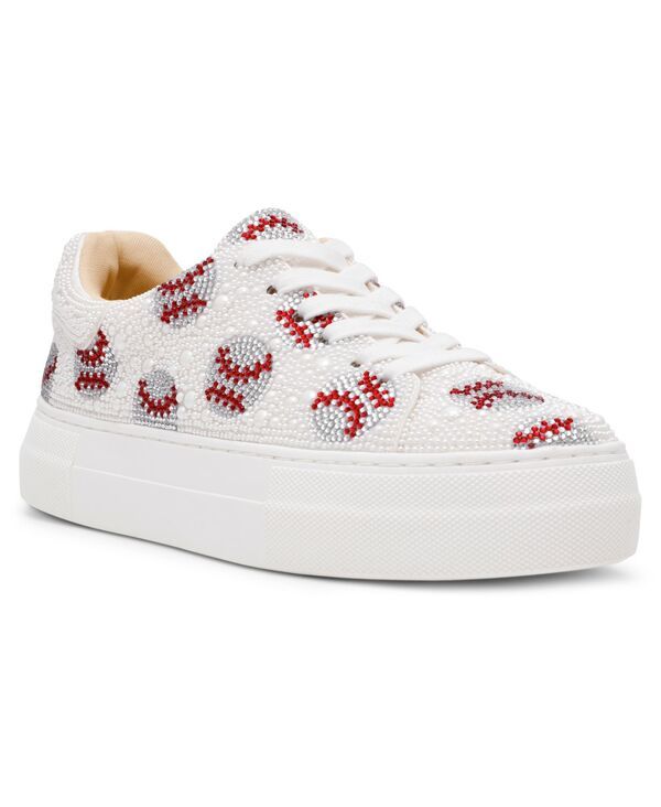 ベッツィジョンソン レディース シューズ スニーカー プラットフォーム レース Betsey Johnson Womensidny LaceUplatform Sneakers Baseball