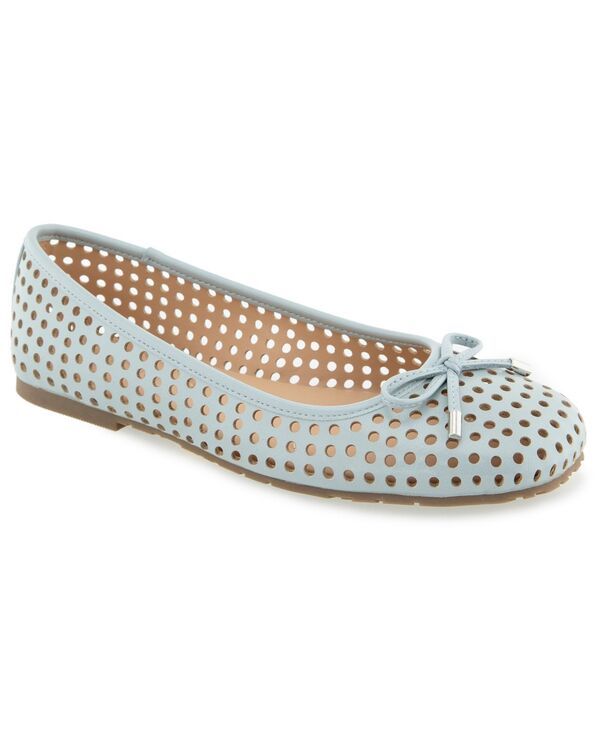 ケネスコール レディース シューズ パンプス Kenneth Cole Reaction Womens Elstree Perf Ballet Flatsteel Blue ブルー