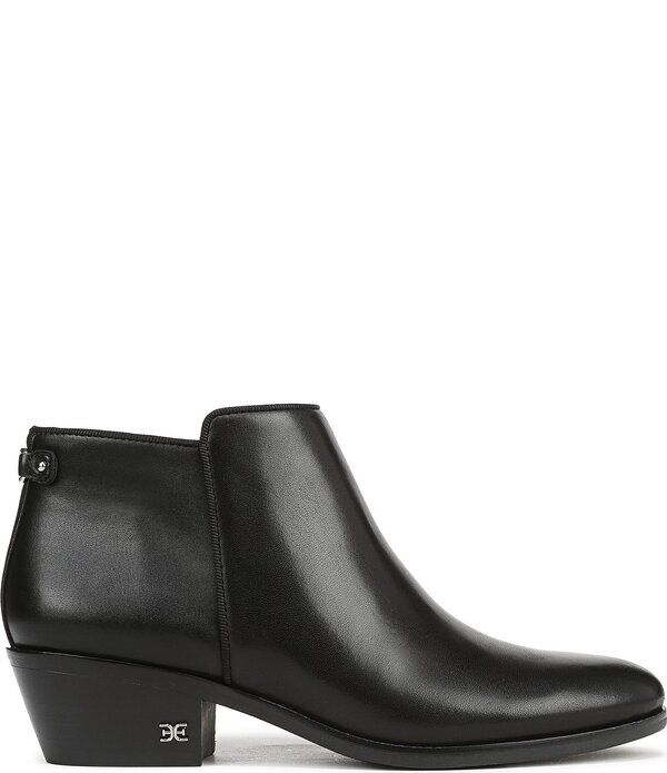 サムエデルマン レディース シューズ ブーツ・レインブーツ アンクル レザー Sam Edelman Petty Leather Ankle Booties Black ブラック 29,770円