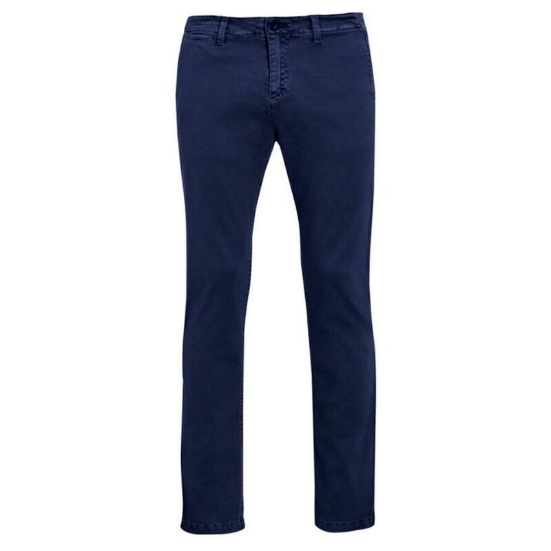 ソルズ レディース ボトムス カジュアルパンツ SOLS Mens Jules Chino Trousers French Navy ネイビー